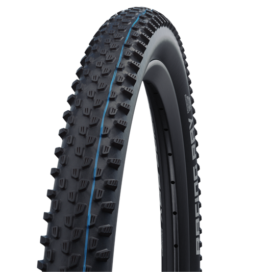 Schwalbe ray 26x2.25 addix speedgrip superground cubar sem câmara de câmara preto mole preto