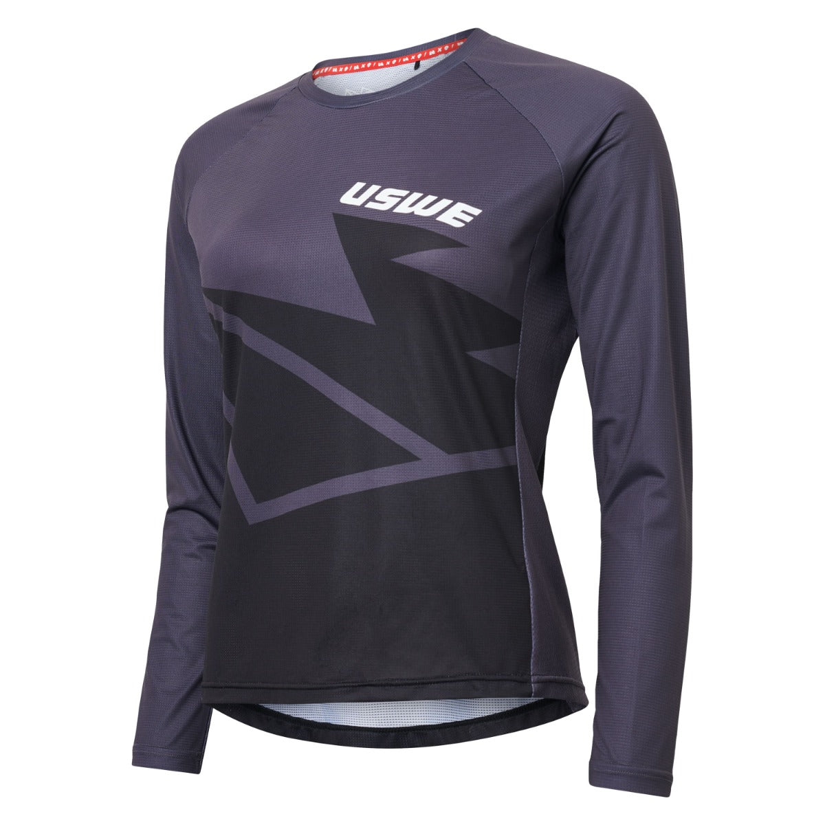 Camisola de manga comprida USWE BERG MTB para mulher Preto