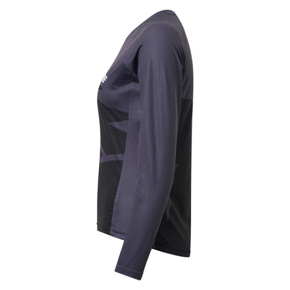 Jersey USWE BERG MTB Mangas Compridas Mulher Preto