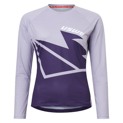 Maillot USWE BERG MTB Mangas Compridas Mulher Lavanda