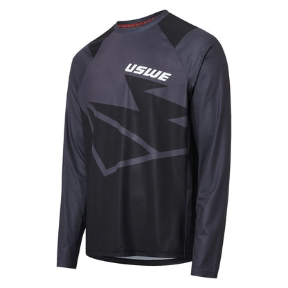 Maillot USWE BERG MTB Mangas Compridas Preto
