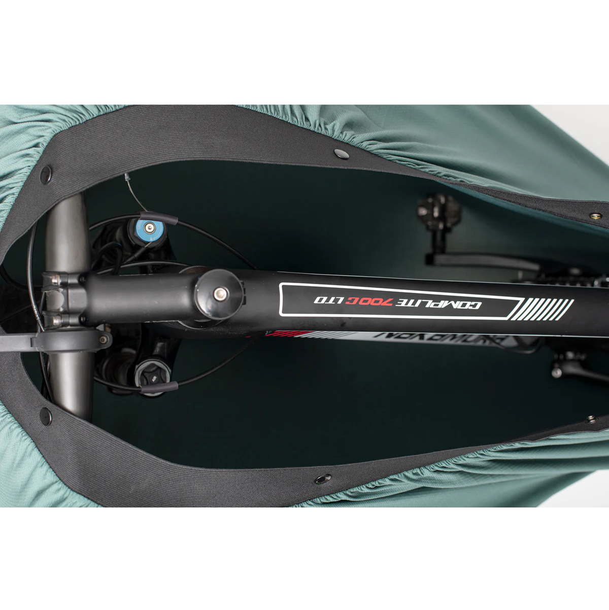 BUDS Capa extensível para meias de bicicleta Verde
