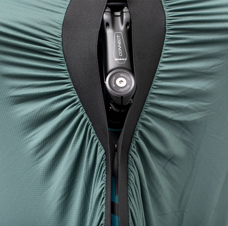 BUDS Capa extensível para meias de bicicleta Verde