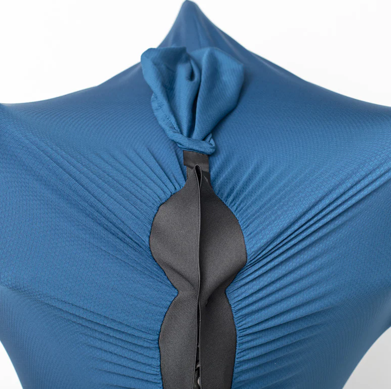 BUDS Capa extensível para meias de bicicleta Azul