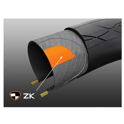 Pneu MAXXIS HIGH ROAD Gen2 TubeType dobrável castanho