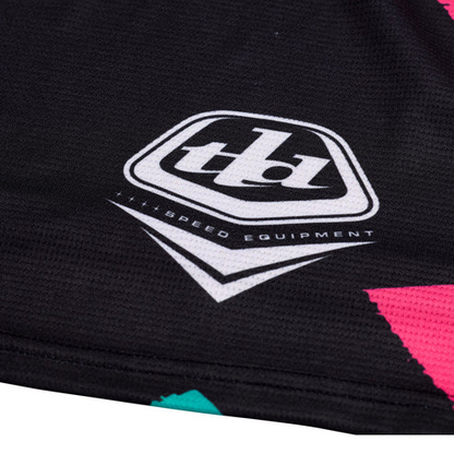 Camisola TROY LEE DESIGNS SPRINT FULL PULL Mangas Compridas Preto