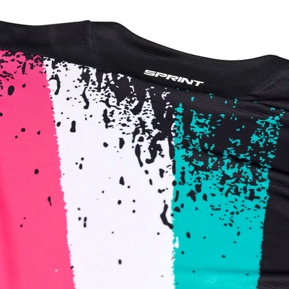 Camisola TROY LEE DESIGNS SPRINT FULL PULL Mangas Compridas Preto
