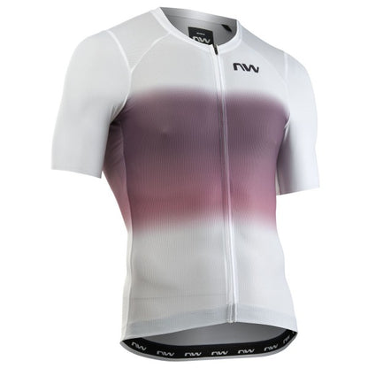 Maillot NORTHWAVE BLADE AIR Mangas Curtas Branco/Violeta