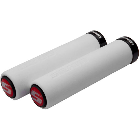 Punhos SRAM FOAM Lock-On 129mm Branco