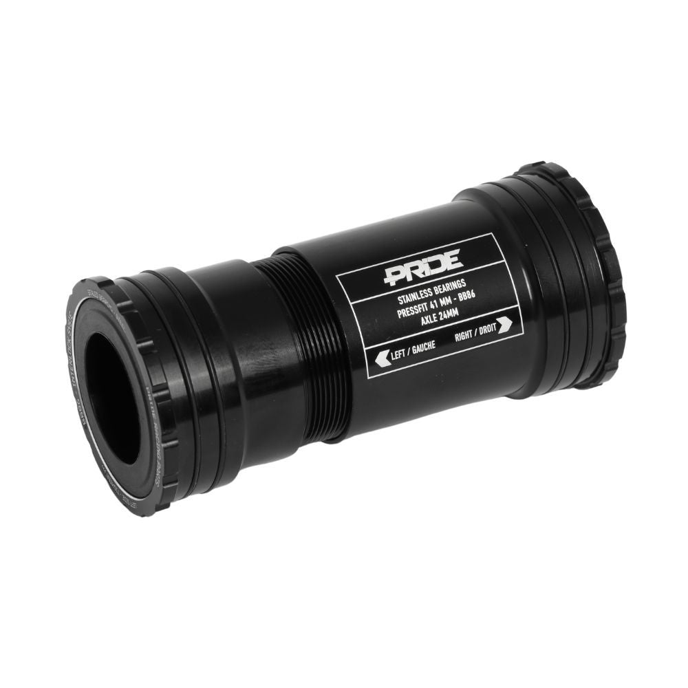 Caixa De Pedaleiro PRIDE BB86 Interlock Inox - 24mm