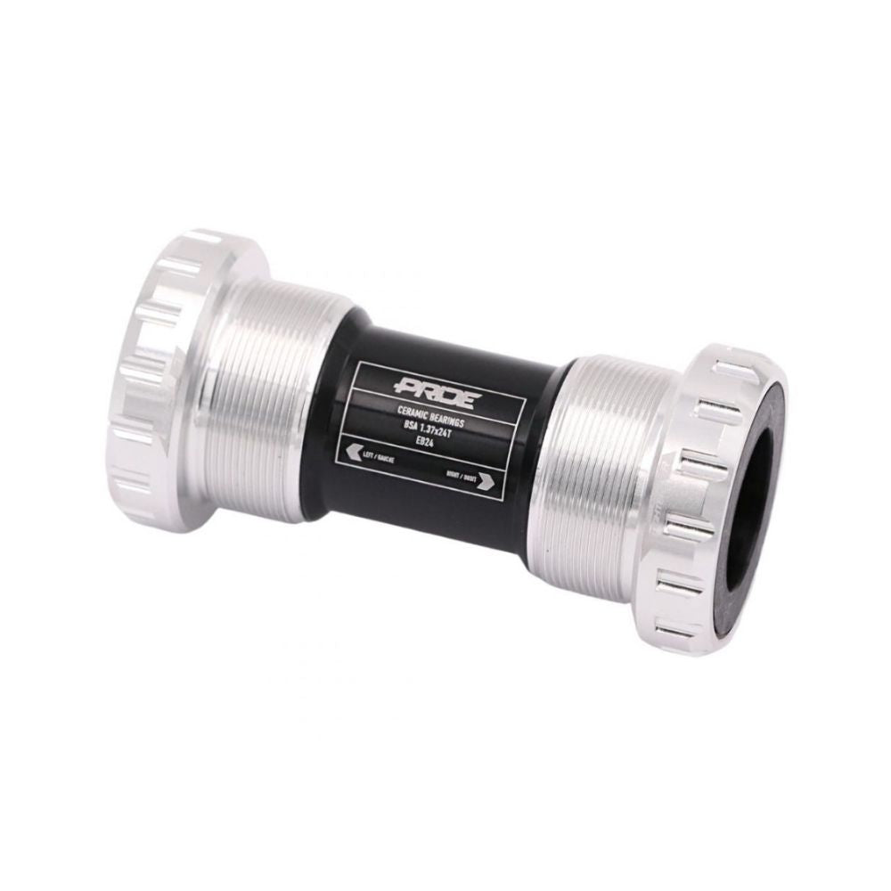 Suporte de Pedaleiro Pride Racing EB24 Ceramic Prateado