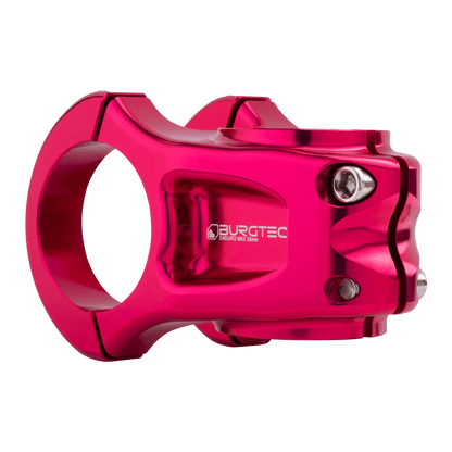 Avanço BURGTEC ENDURO MK3 rosa — vista traseira a três quartos