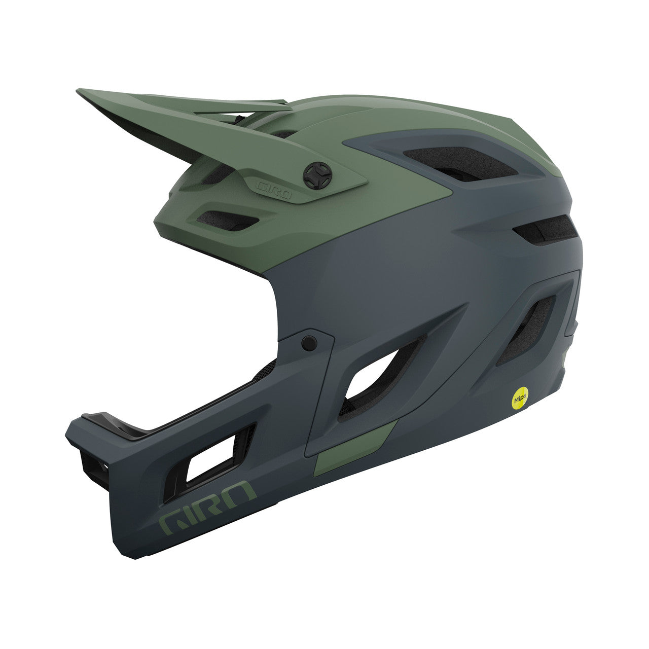 Capacete de BTT GIRO COALITION MIPS SPHERICAL Cinzento/Verde