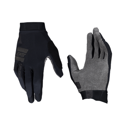Luvas LEATT MTB 1.0 GRIP R Stealth Preto/Cinzento