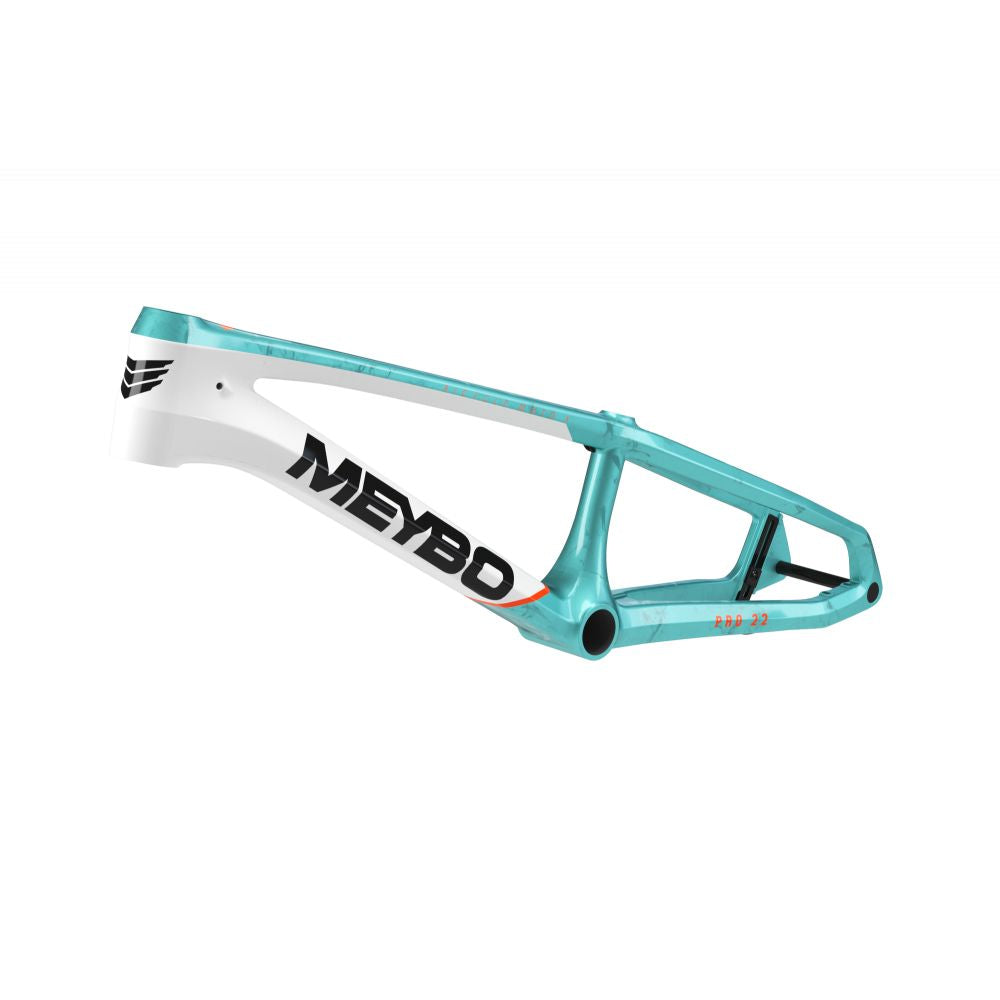 Quadro MEYBO HSX Carbono 2026 Turquesa/Branco