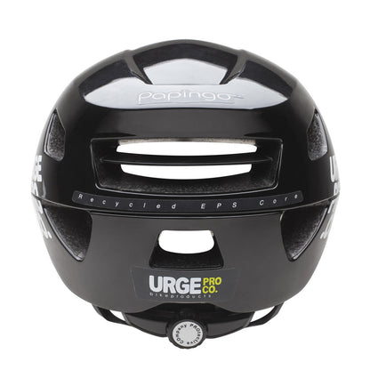 Capacete de Estrada URGE PAPINGO Preto Brilhante