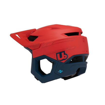 Capacete VTT URGE RASCAS Neon Rush Vermelho/Azul