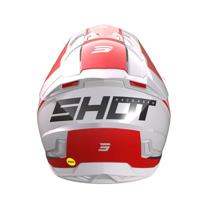 Capacete BMX SHOT CORE Comp Vermelho Perolado