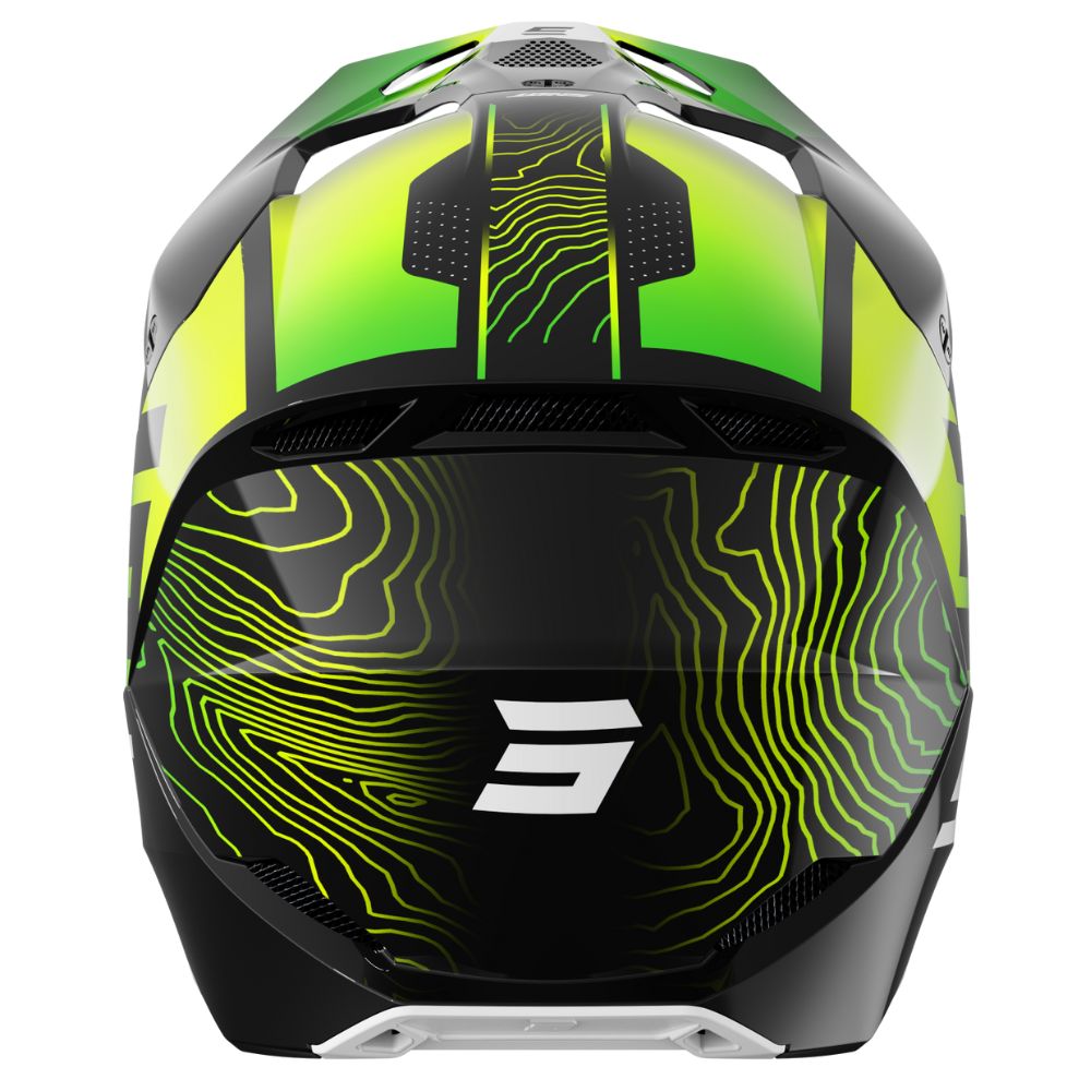 Capacete BMX SHOT FURIOUS Apex Amarelo Fluorescente