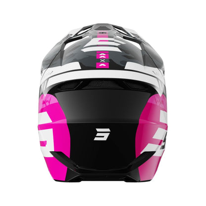Capacete BMX SHOT FURIOUS Júnior Flash Rosa Brilhante