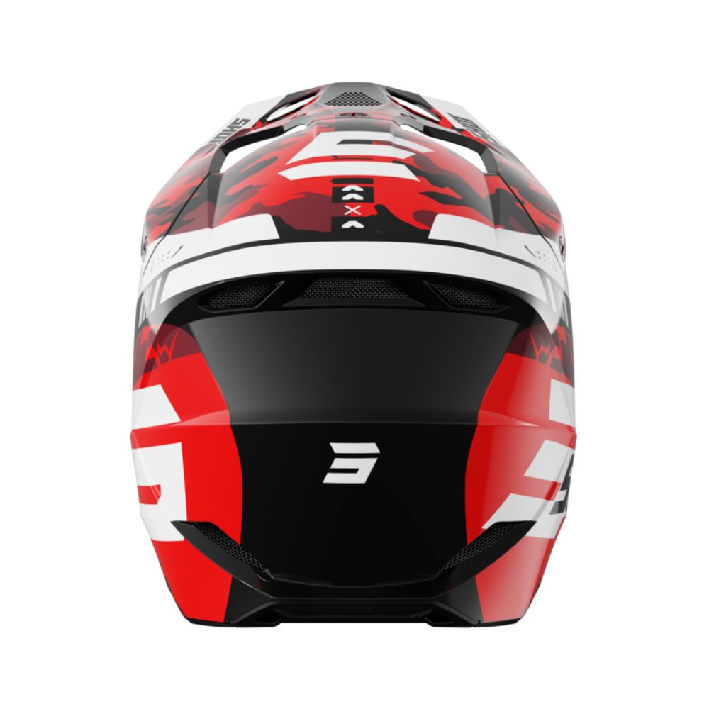 Casque BMX SHOT FURIOUS Junior Flash Red Glossy