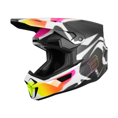 Capacete BMX SHOT LITE Devil Preto Mate
