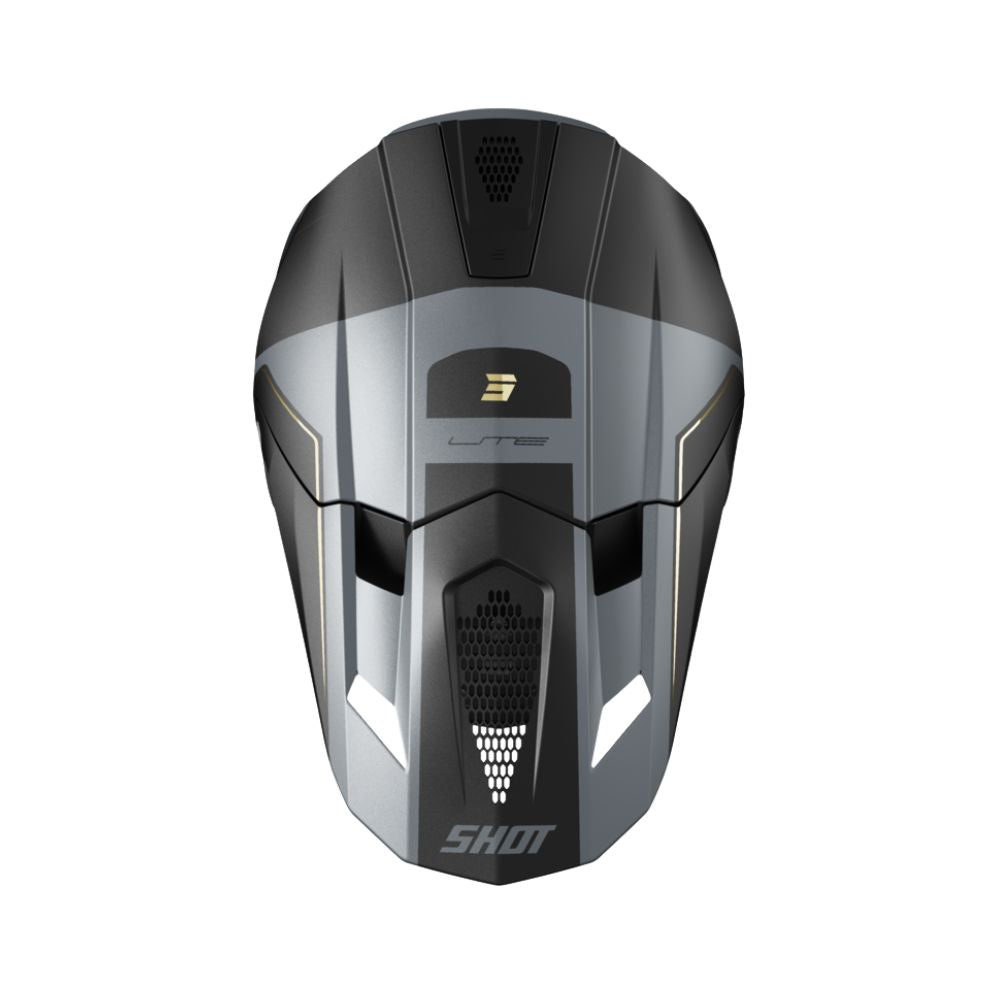 Casque BMX SHOT LITE S10 Black Grey Matt