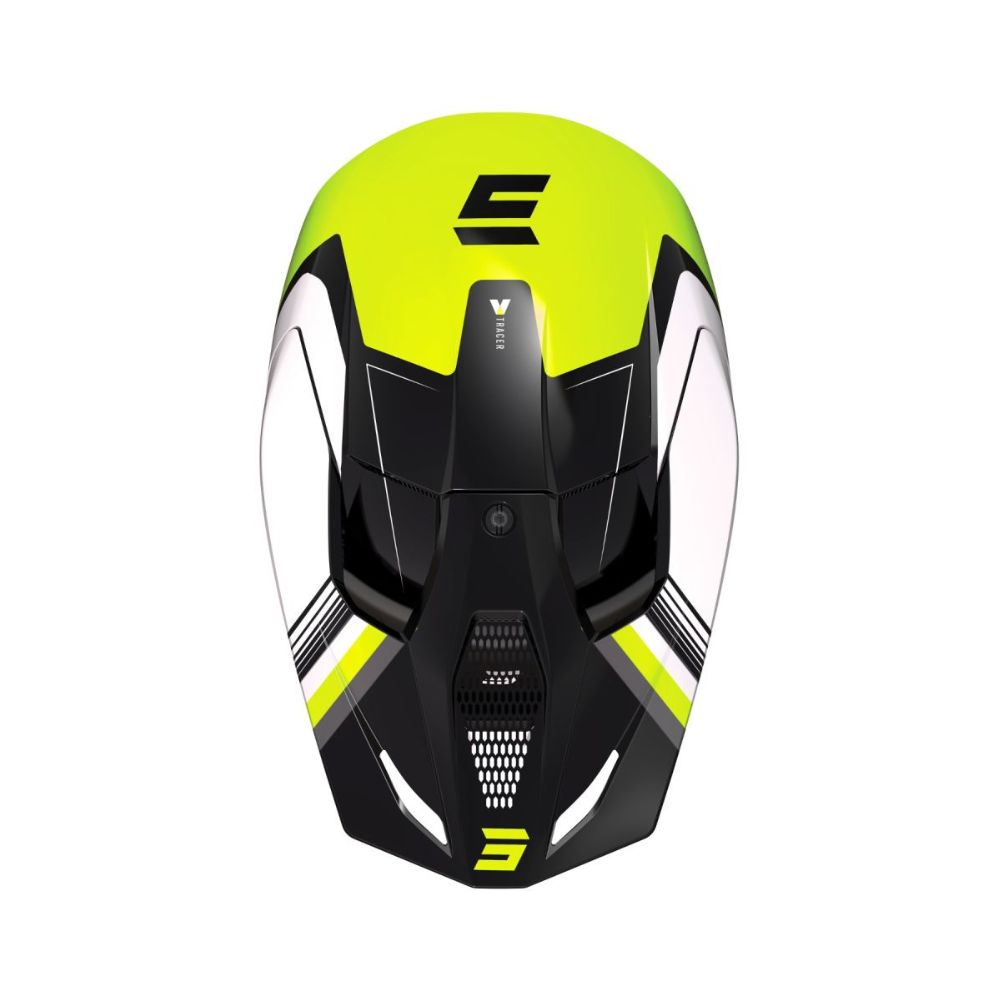 Casque BMX SHOT RACE Tracer Neon Yellow