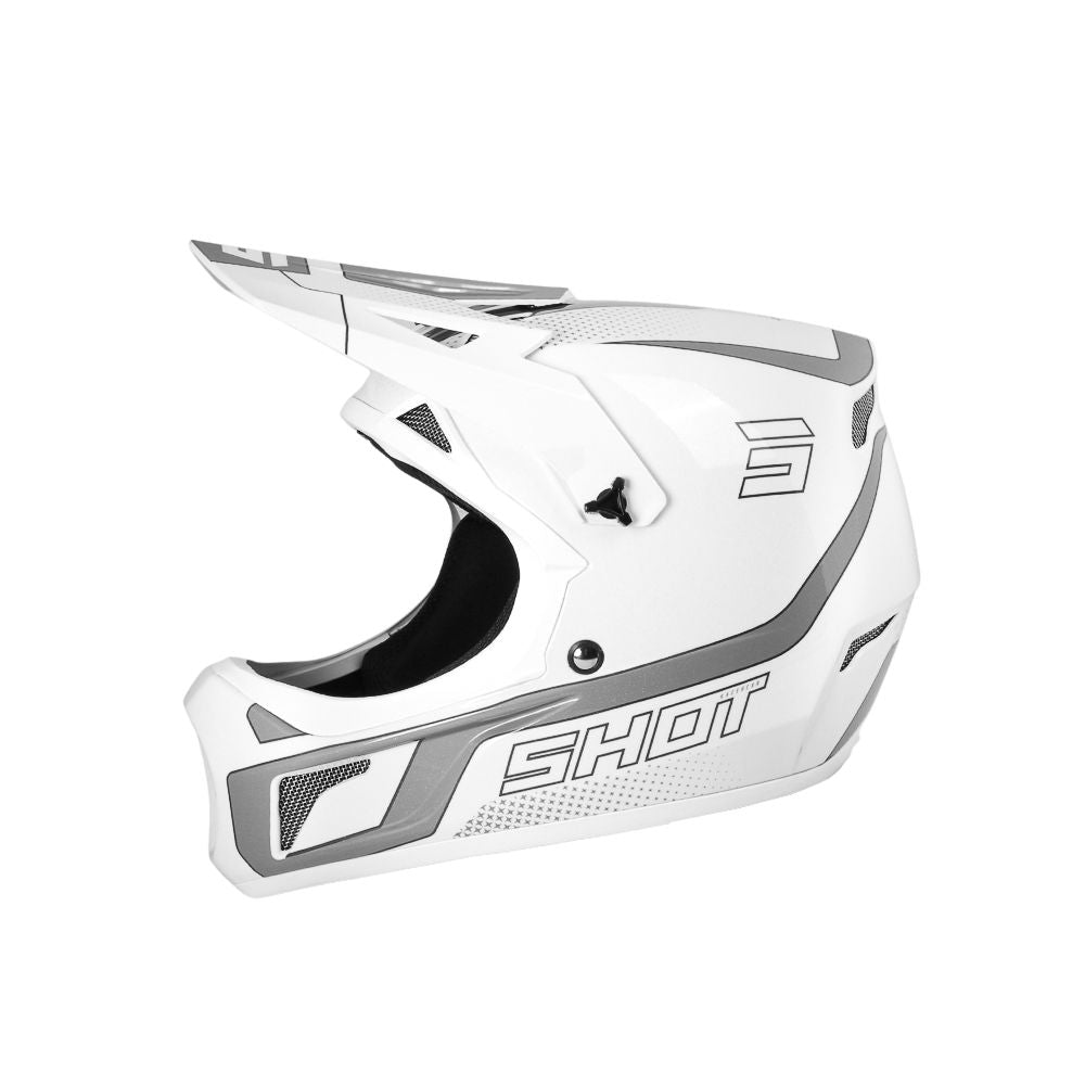 Capacete BMX SHOT ROGUE Armada Branco Pérola