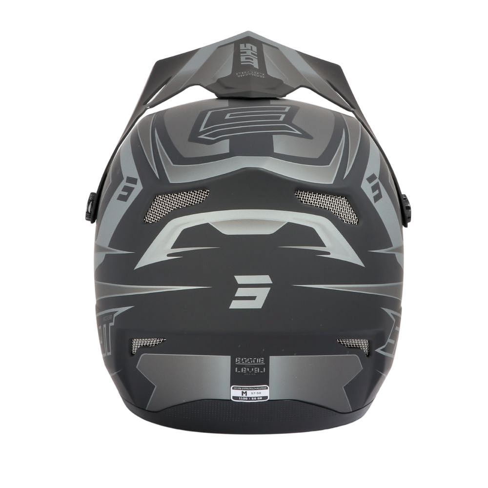 Capacete BMX SHOT ROGUE Level Preto Mate