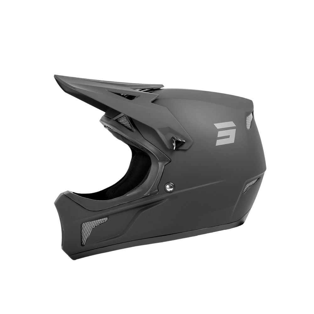 Capacete BMX SHOT ROGUE Preto Liso Mate