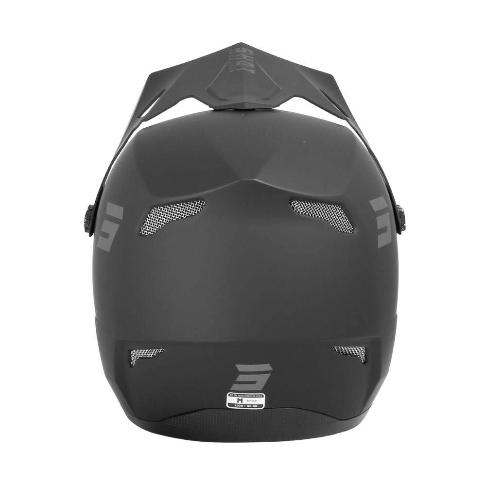 Capacete BMX SHOT ROGUE Preto Liso Mate