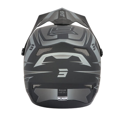 Capacete BMX SHOT ROGUE Junior Level Preto Mate