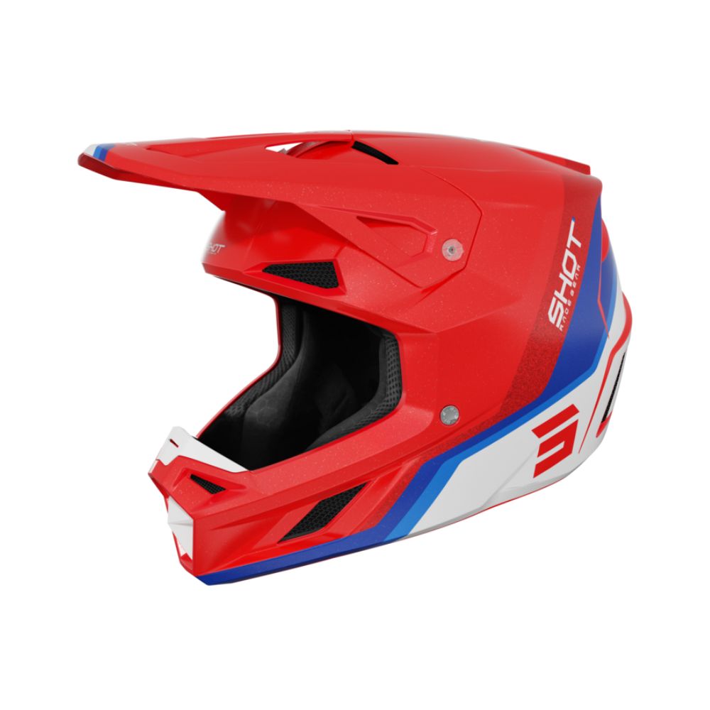 Casque BMX SHOT SPEED Atomic Red Pearly