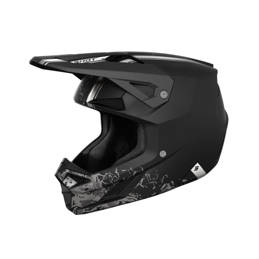 Casque BMX SHOT SPEED Battle Black Matt
