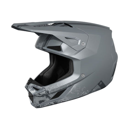 Capacete BMX SHOT SPEED Battle Cinzento Mate