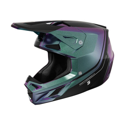 Capacete BMX SHOT SPEED Fury Camaleão Brilhante