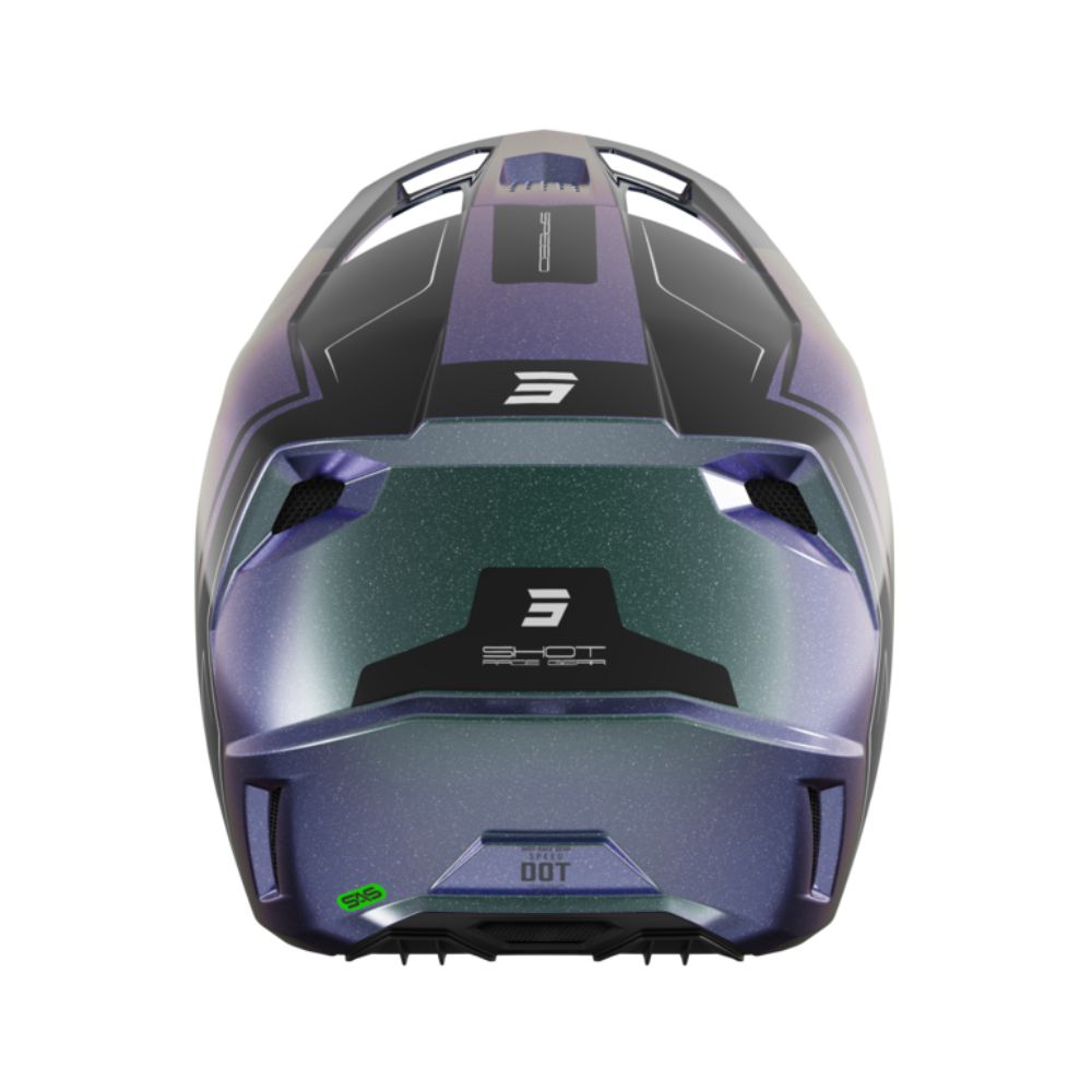 Casque BMX SHOT SPEED Fury Cameleon Glossy