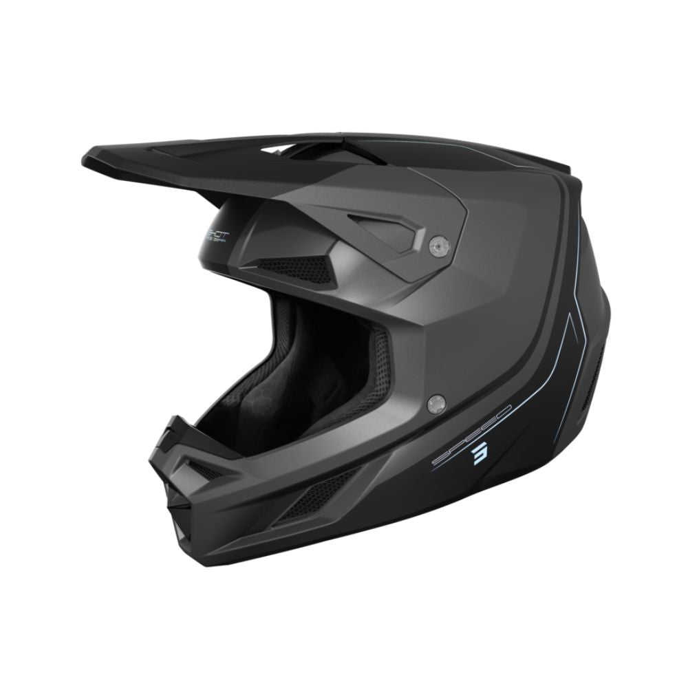 Casque BMX SHOT SPEED Fury Grey Matt