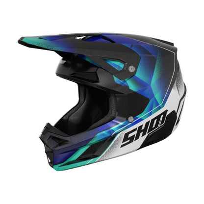 Capacete BMX SHOT SPEED Junior Olymp Blue Pearly
