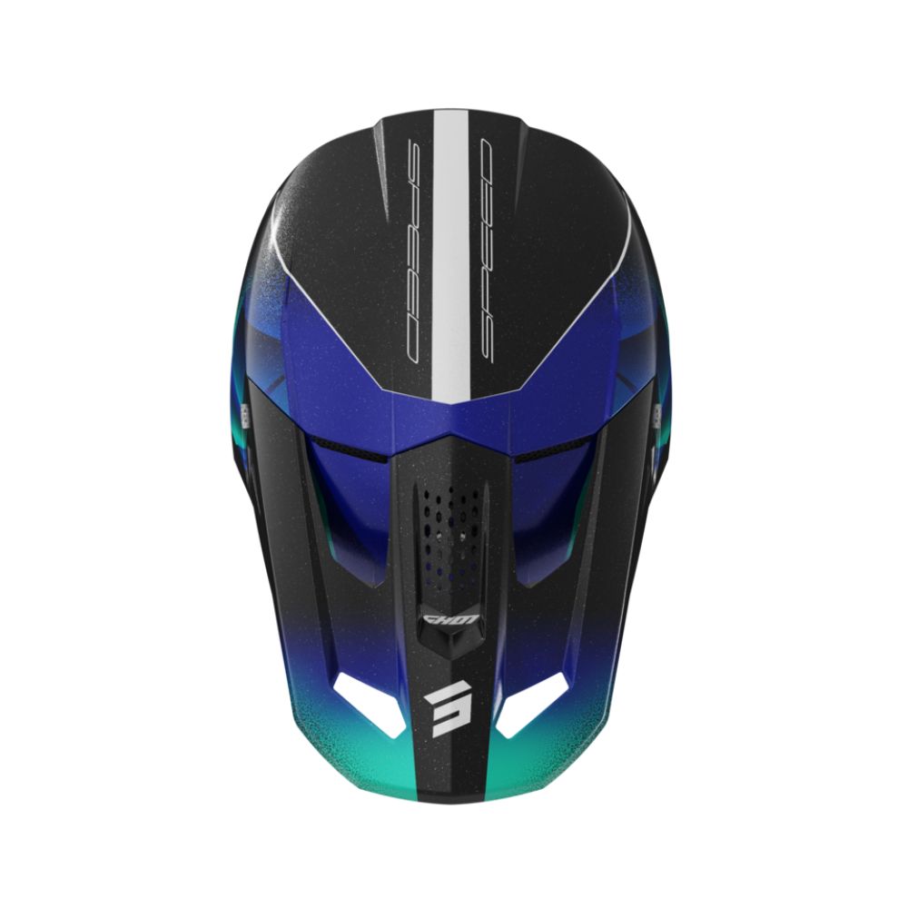 Casque BMX SHOT SPEED Junior Olymp Blue Pearly