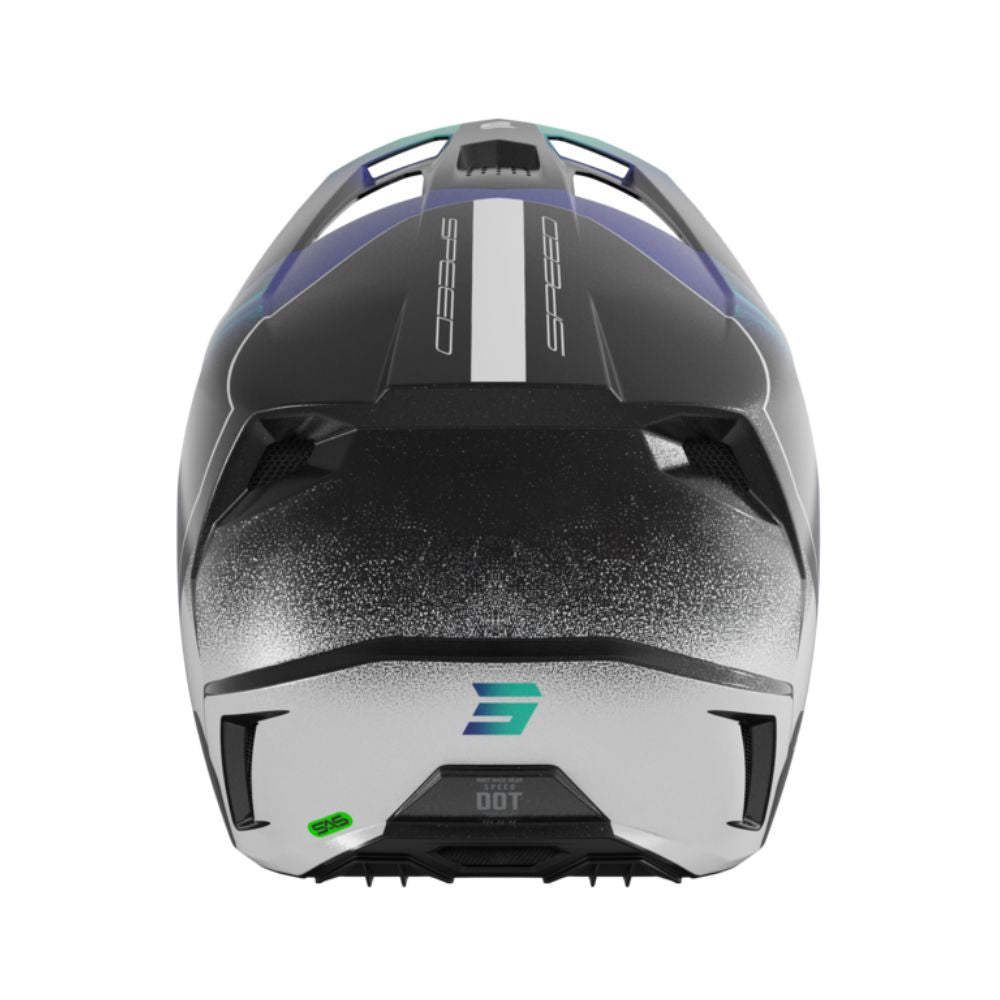 Casque BMX SHOT SPEED Junior Olymp Blue Pearly