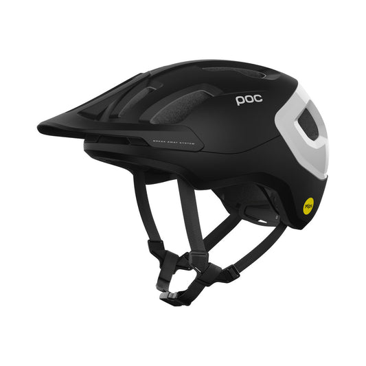 Capacete de BTT POC AXION RACE MIPS preto mate/branco — vista do produto