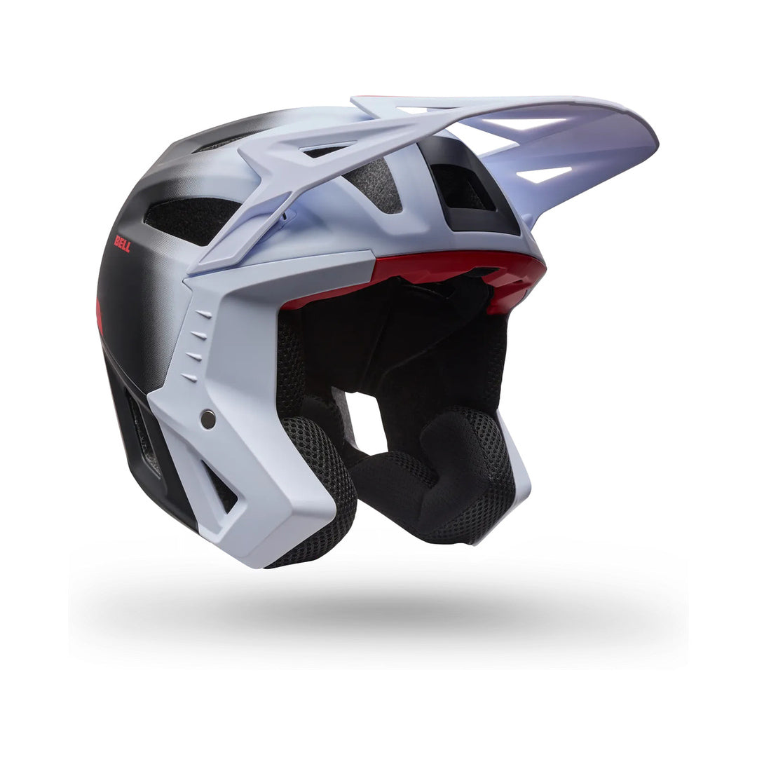 Capacete de BTT BELL 3QTR-AIR MIPS GRID branco/preto — vista do produto