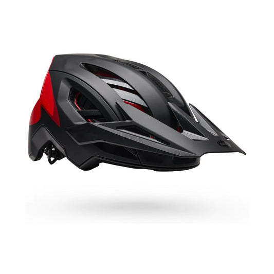 Capacete de BTT BELL 5FIFTY SPHERICAL FLUID preto/vermelho — vista do produto
