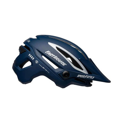 Capacete de BTT BELL SIXER MIPS FASTHOUSE azul/branco — vista do produto