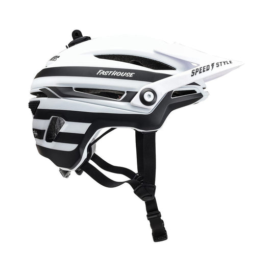 Capacete de BTT BELL SIXER MIPS FASTHOUSE branco/preto — vista do produto