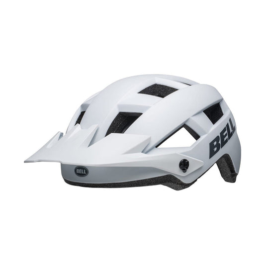 Capacete de BTT BELL SPARK 2 branco — vista do lado esquerdo