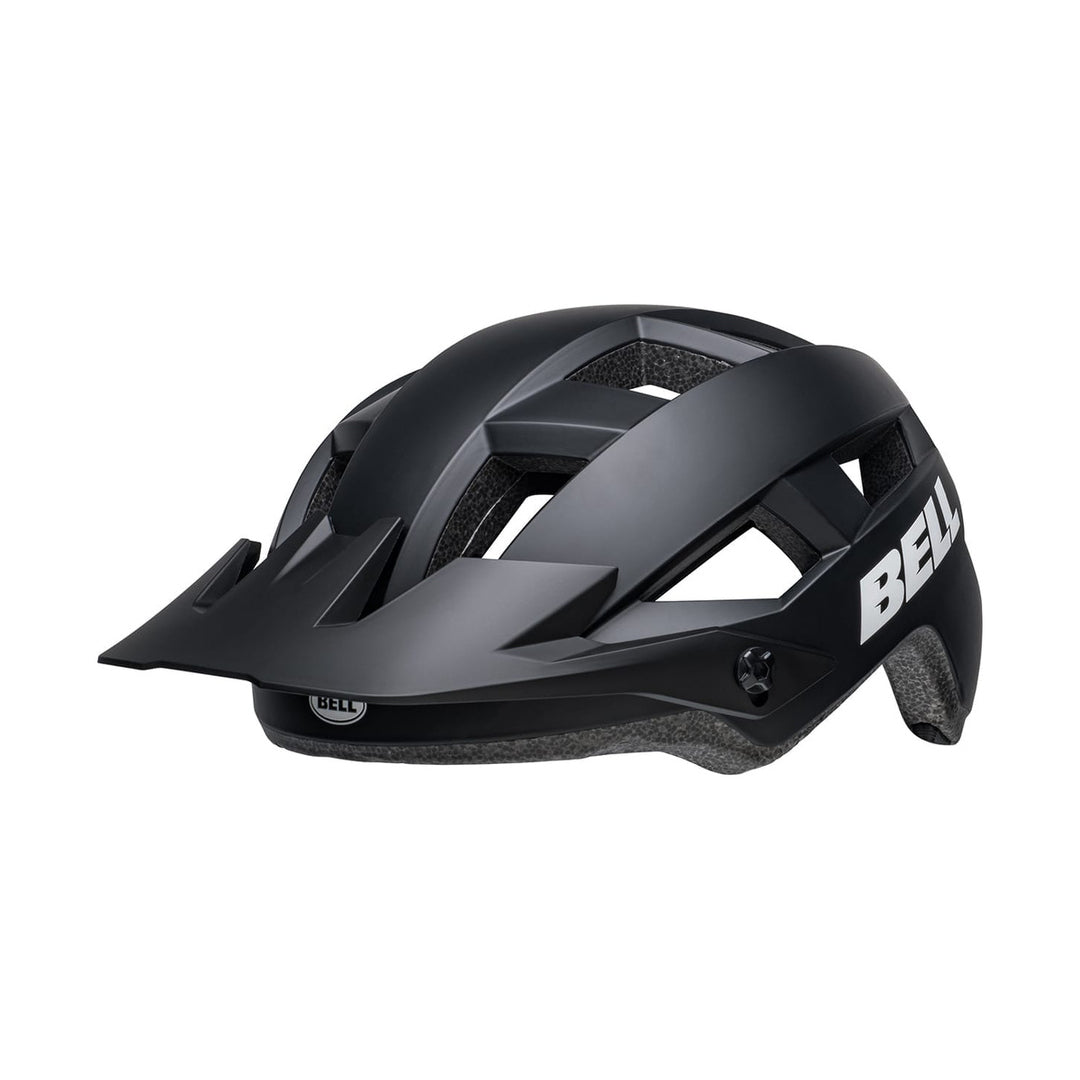 Capacete de BTT BELL SPARK 2 MIPS preto mate — vista do lado esquerdo