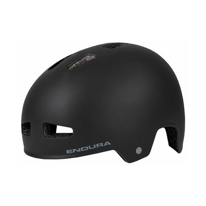 Capacete de BMX tipo bol ENDURA PISSPOT preto — vista do produto